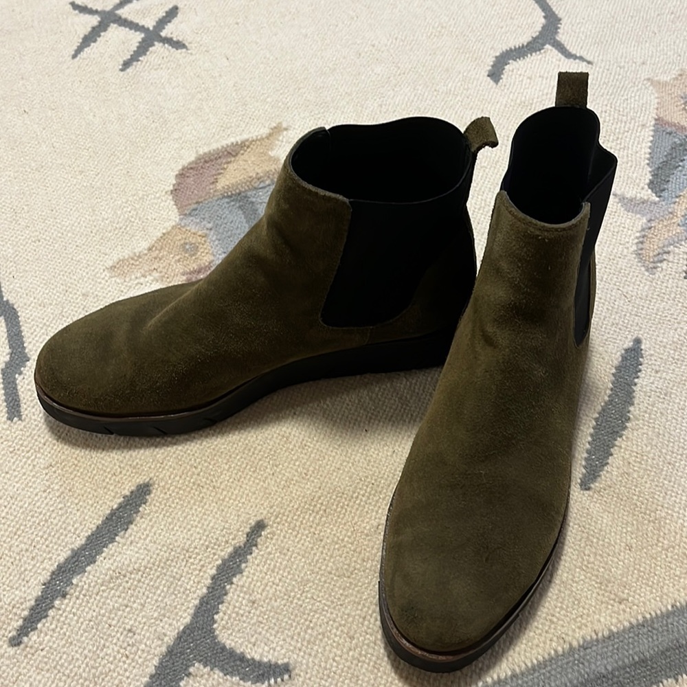 THE FLEXX - Green Suede Boots